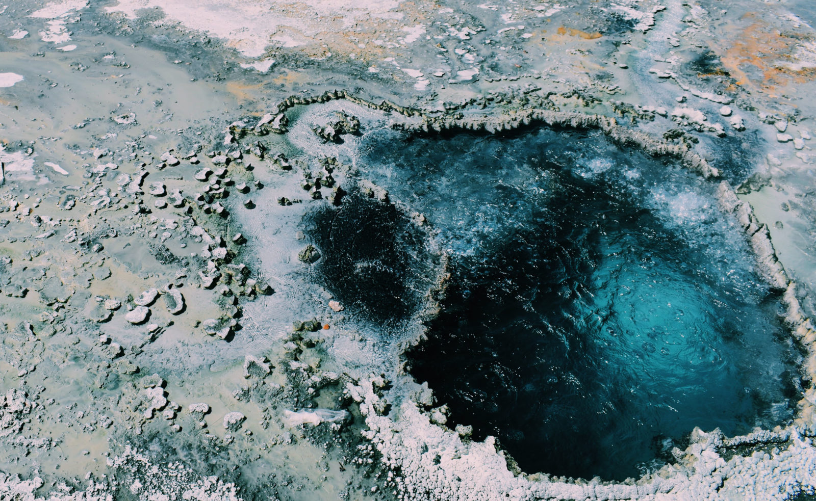 Geyser at Yellowstone