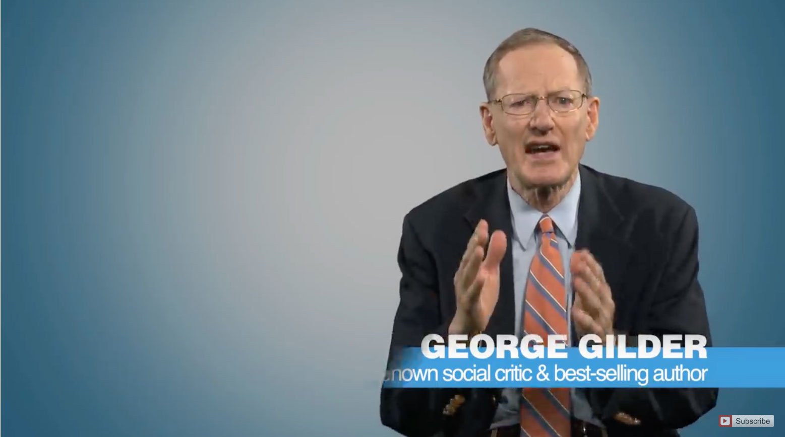 George Gilder on Why capitalism works