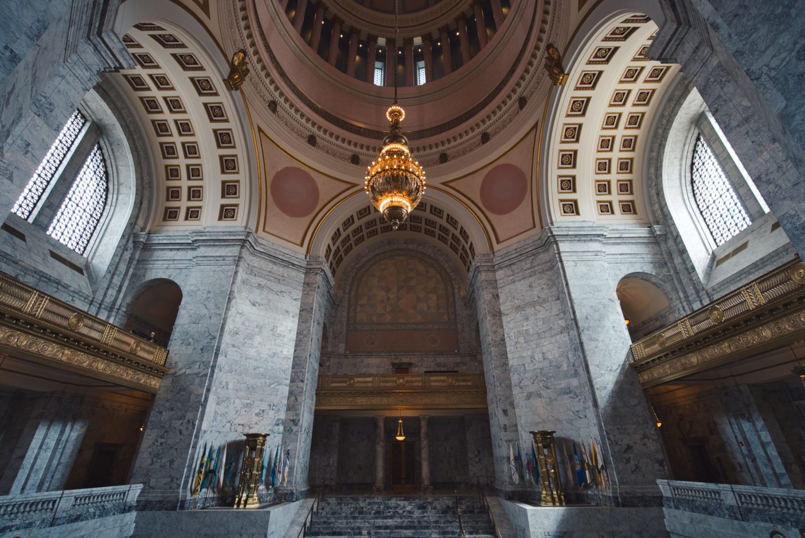 Interior of dome in Olympia, WA