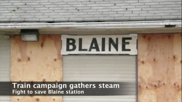Photo of Blaine Train Station