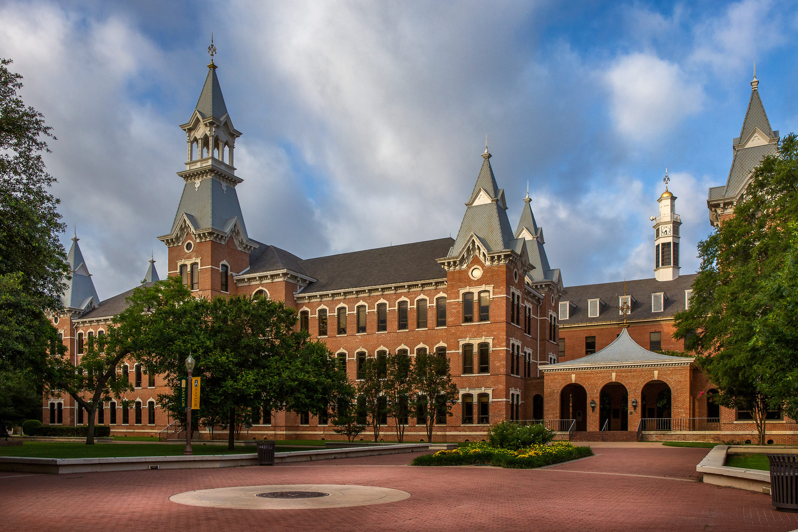 Baylor University campus in Waco, Texas