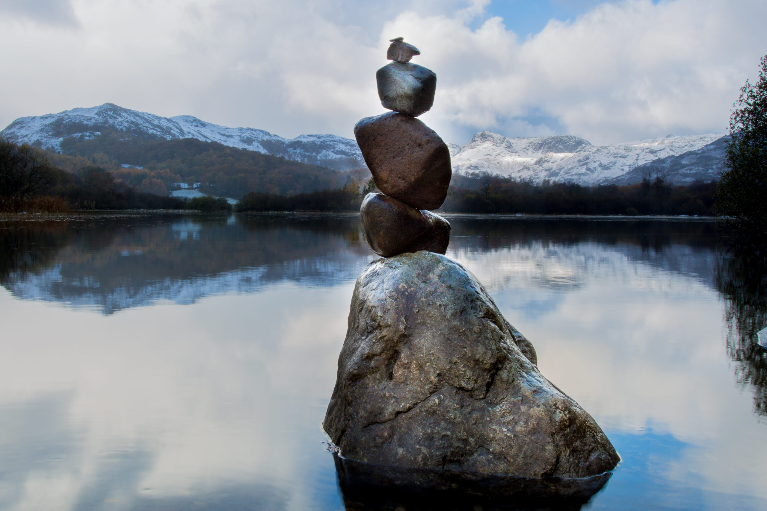 Lake cairn