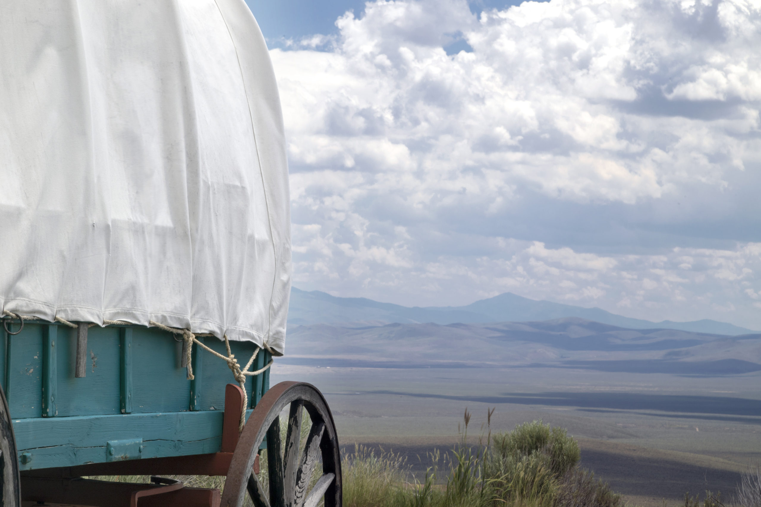 Oregon Trail near Baker City Idaho