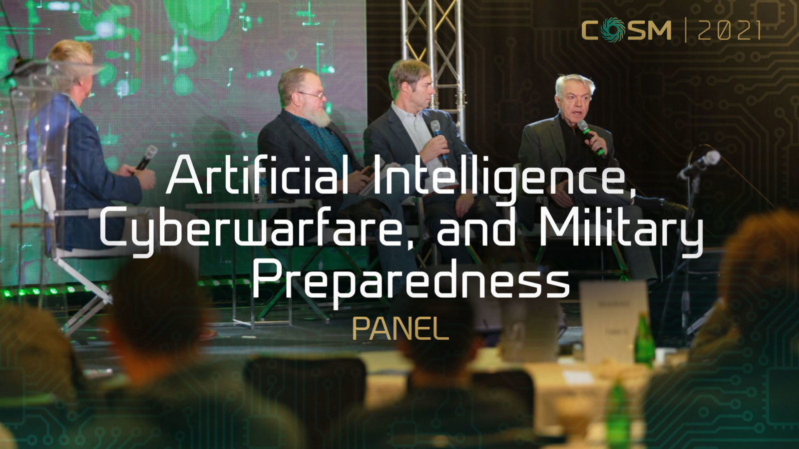 Cyberwarfare Panel at COSM 2021