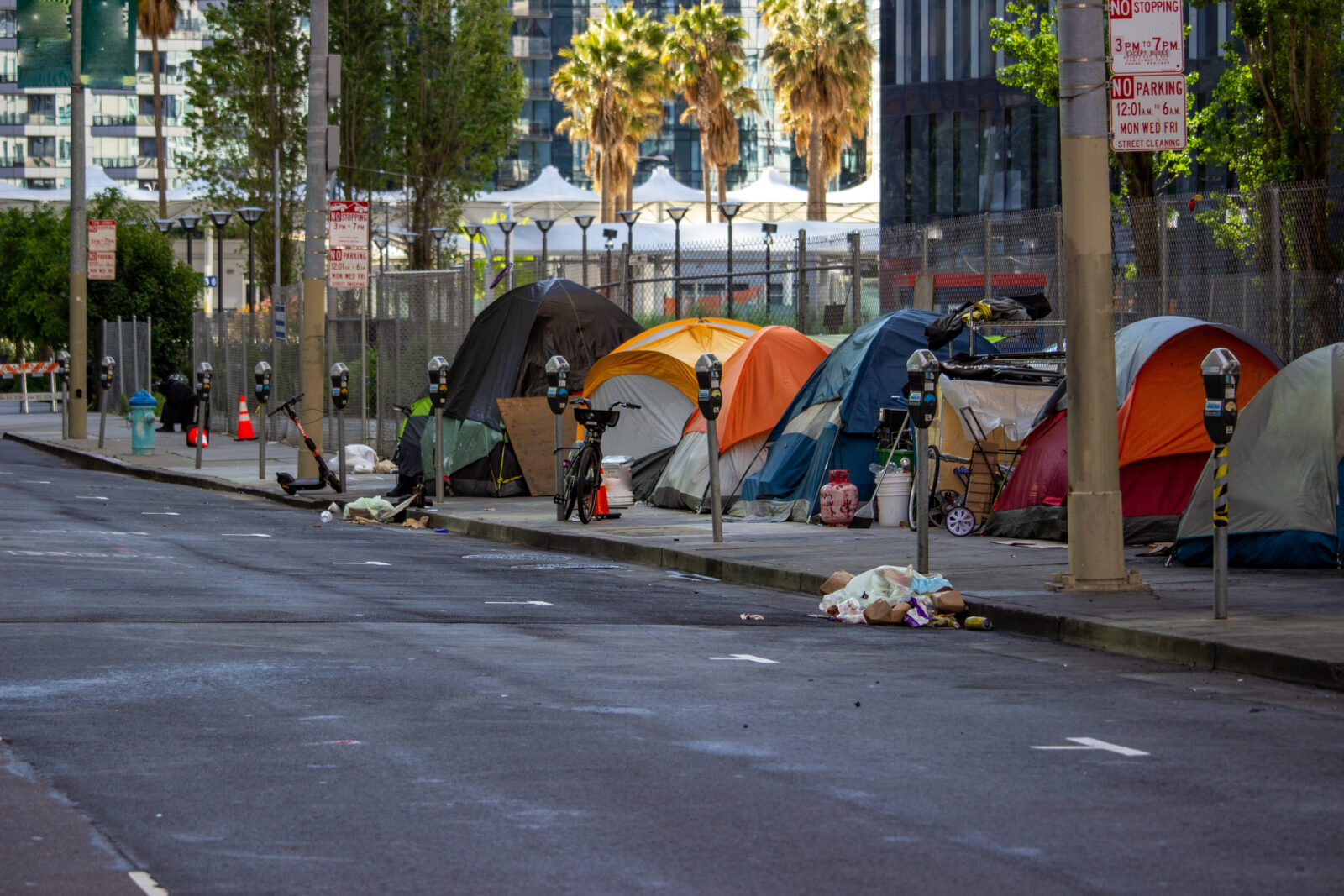 Homeless in San Francisco sheltering in place during the COVID-19 pandemic