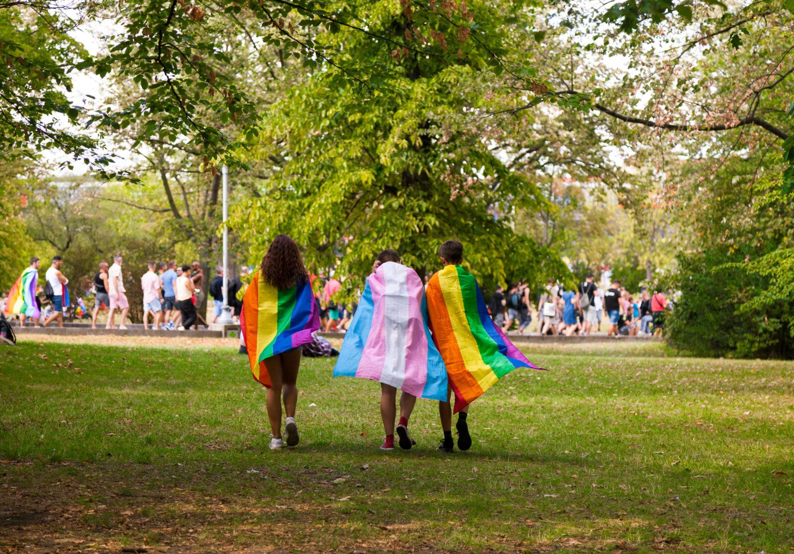 Prague/Czech Republic -August 11. 2018 : LGBT Pride March