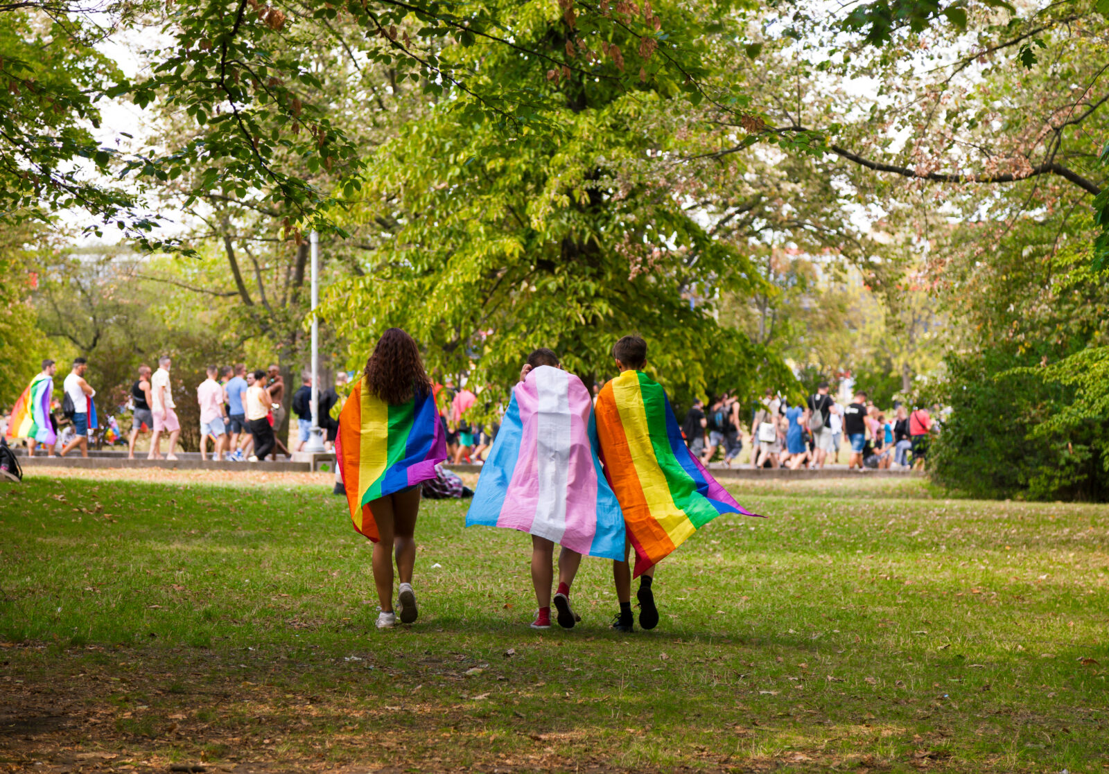 Prague/Czech Republic -August 11. 2018 : LGBT Pride March