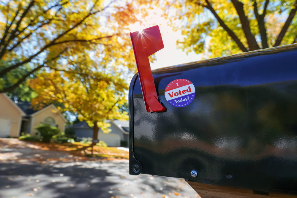 Mailbox with an