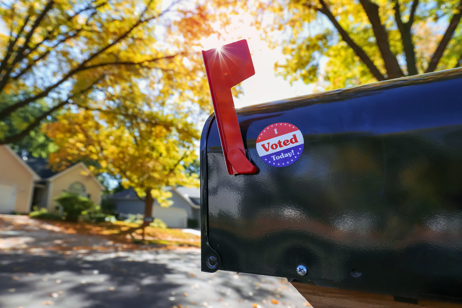 Mailbox with an