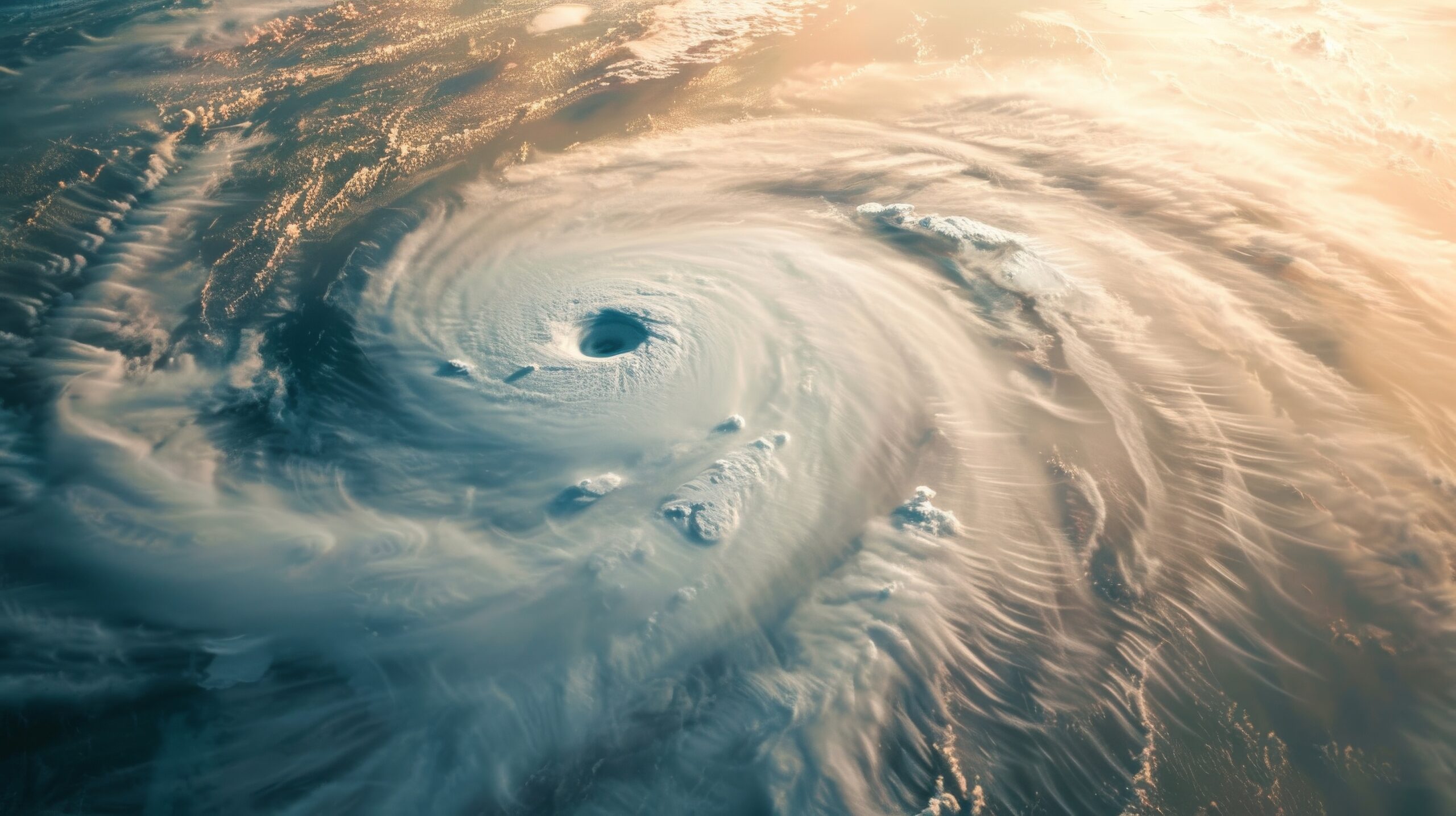 The excitement and anticipation of a brewing hurricane
