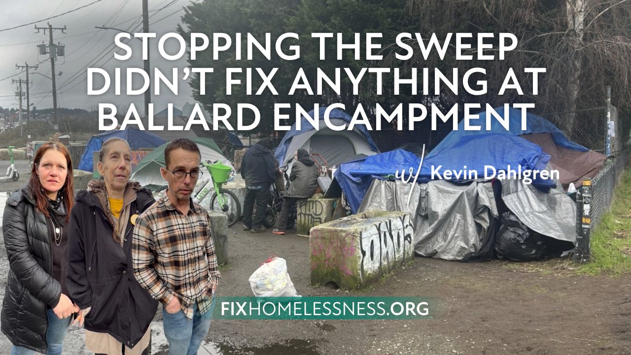 Stopping the Sweep Didn’t Fix Anything at Seattle’s Ballard Encampment