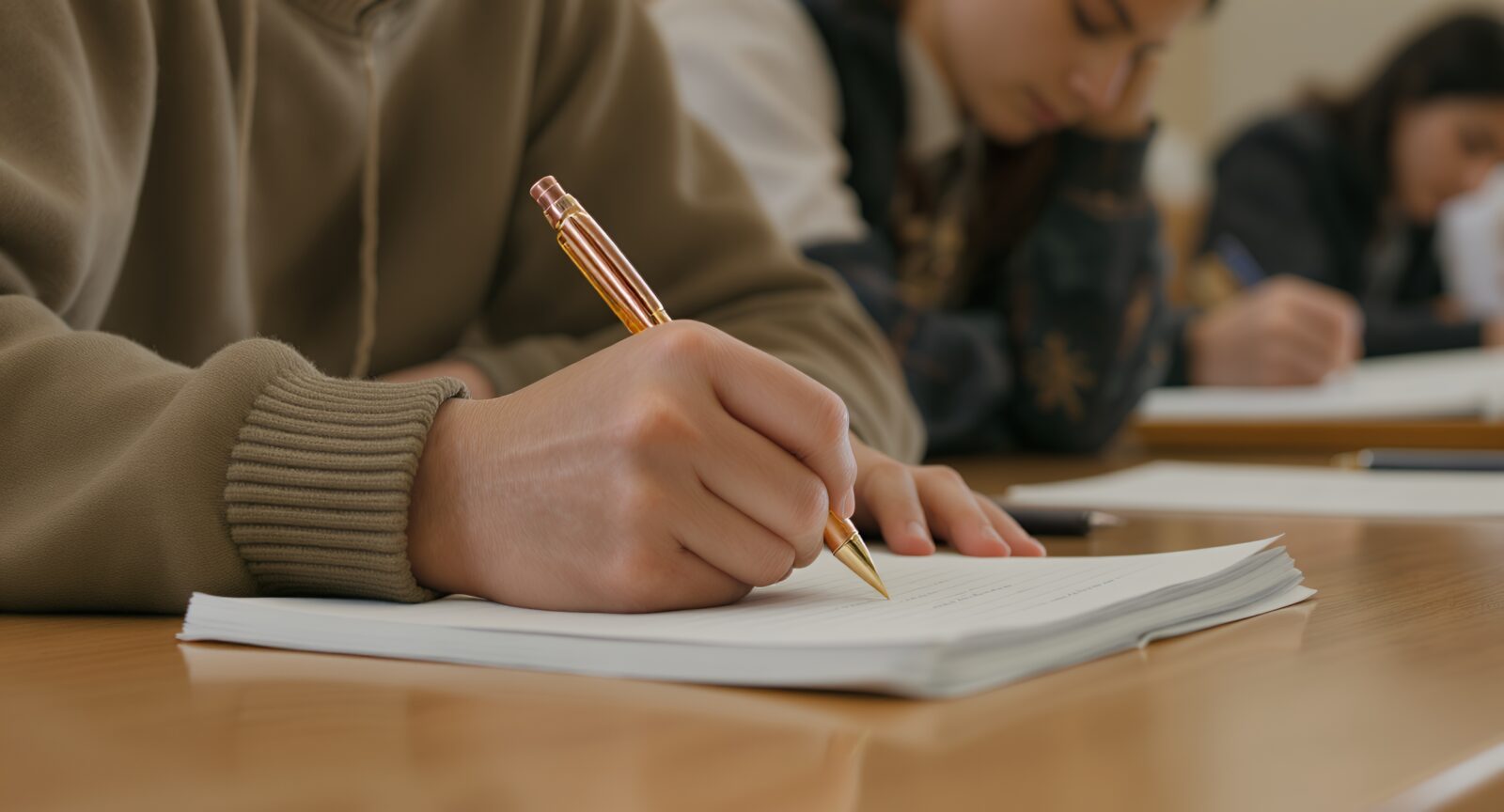 Writing and Studying in a Classroom Environment