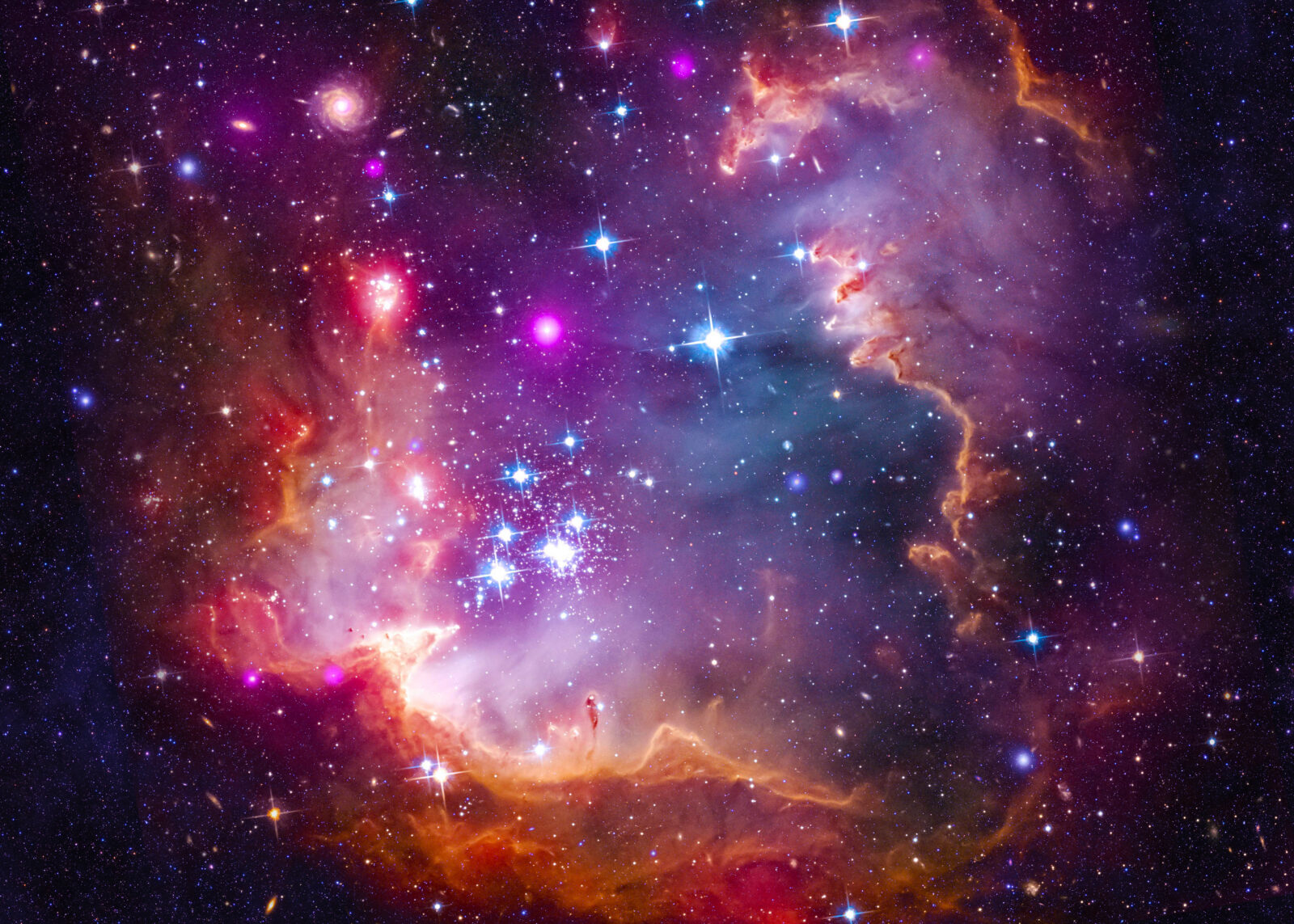 Distant Planet - Elements of this Image Furnished by NASA