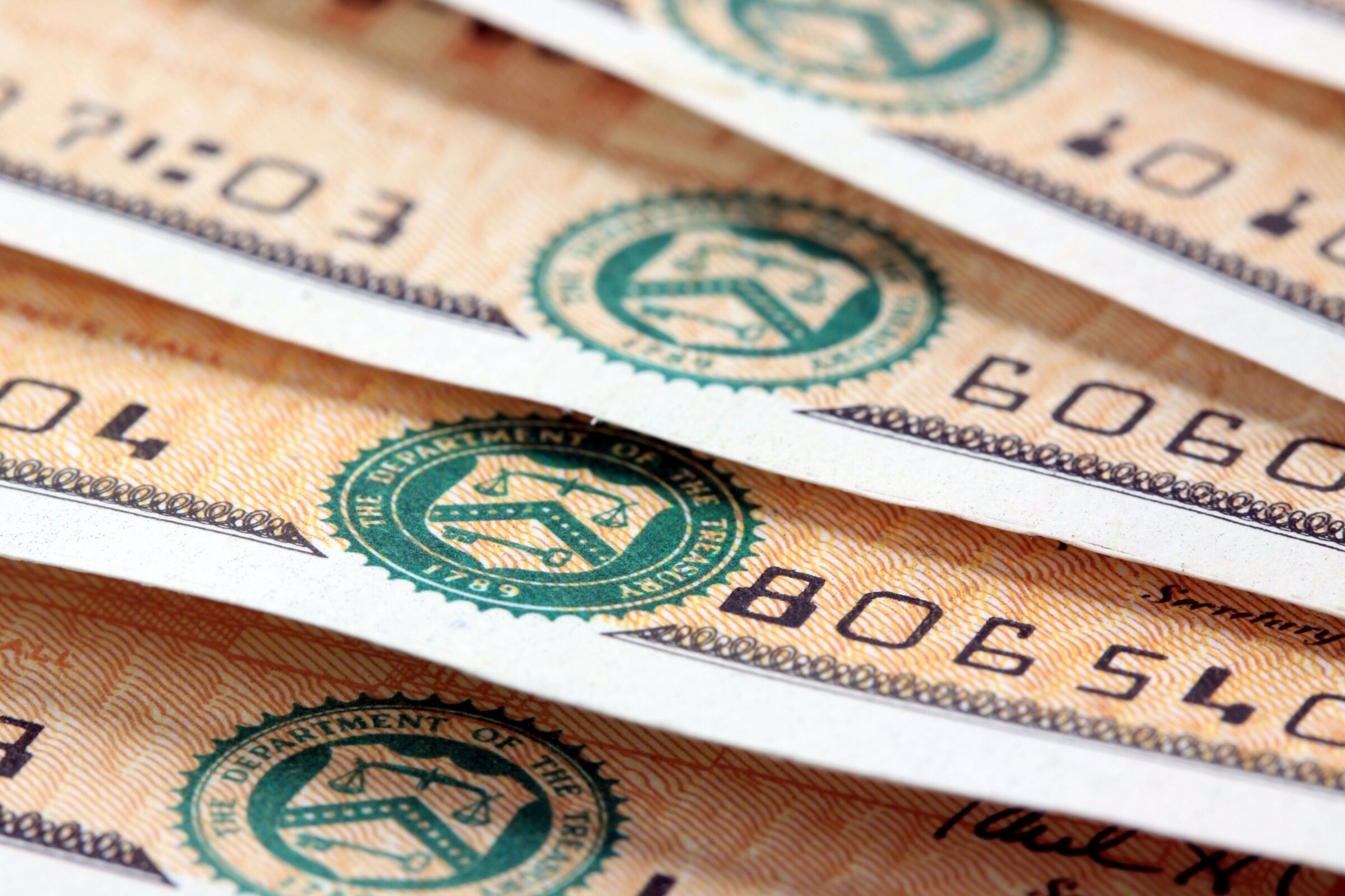 United States Treasury Savings Bonds Financial Security concept